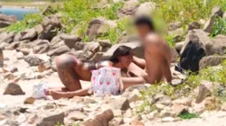 A plena luz del día Natali Quinn sale a pescar hombres