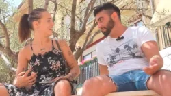Sexo en Alcala de Henares con Rebecca Jones  Enseñamos la ciudad a esta joven tan descarada